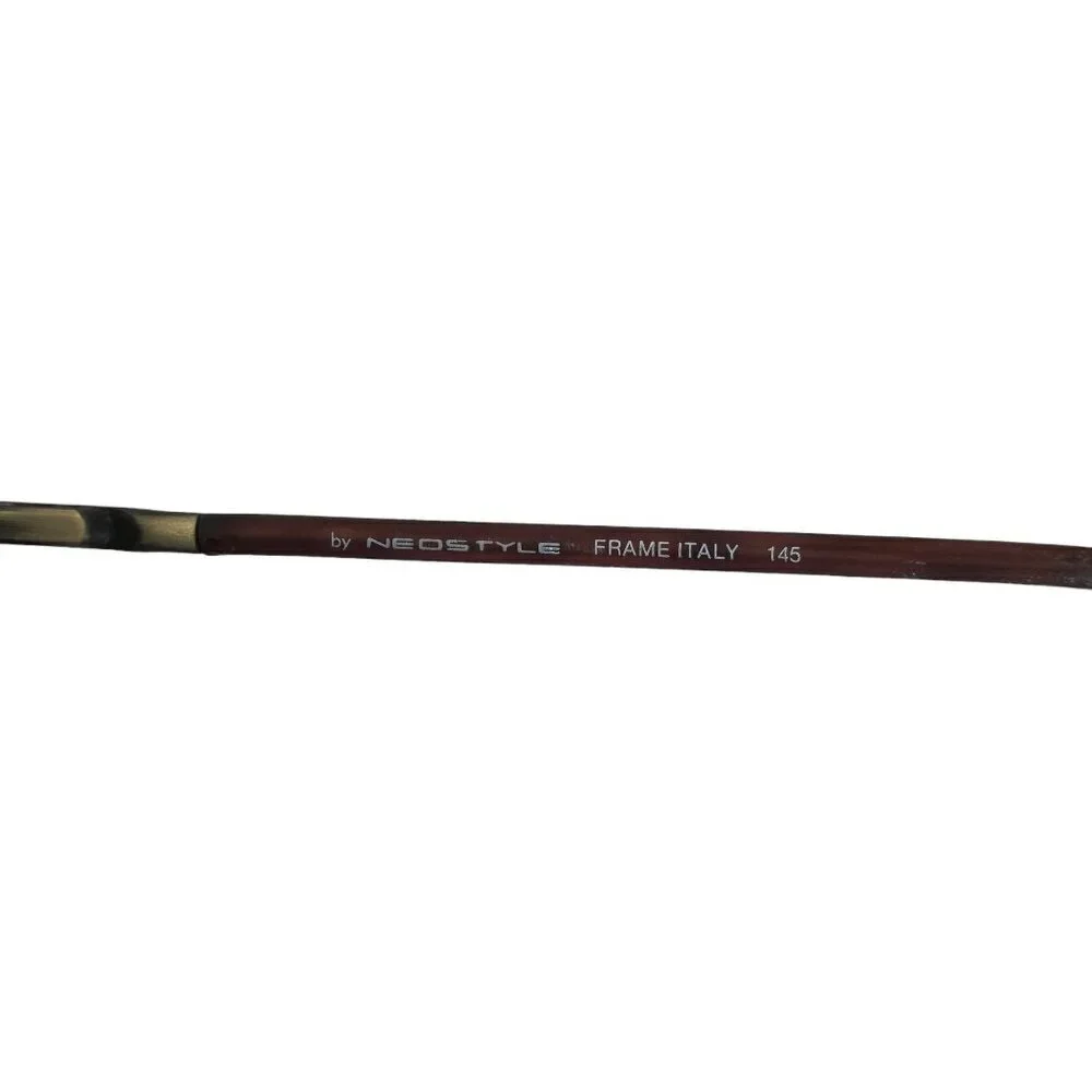 Neostyle Galleria 223 Half Rim Gold Brown Eyeglasses Glasses Frames 50-20-145